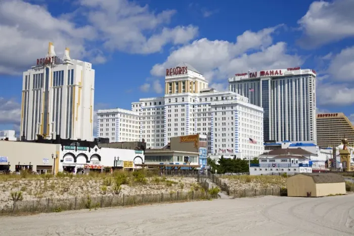 Framed Print : Boardwalk Casinos, Atlantic City, New Jersey, United States of America, North America Framed Print : Boardwalk Casinos, Atlantic City, New Jersey, United States of America, North America
