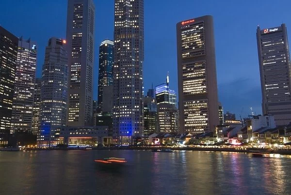 Boat Quay and the Financial District