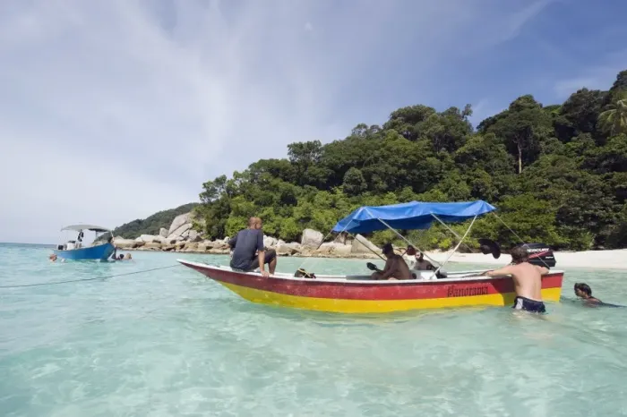 Framed Print : Boat trip in the Perhentian Islands, Terengganu State, Malaysia, Southeast Asia, Asia Framed Print : Boat trip in the Perhentian Islands, Terengganu State, Malaysia, Southeast Asia, Asia