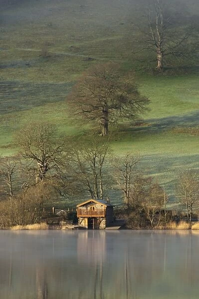 The Boathouse, Ullswater, Lake District National Park, Cumbria, England, United Kingdom, Europe