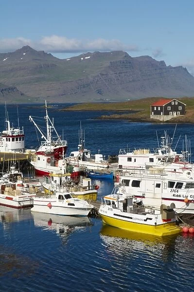 Boats, Djupivogur, Eastfjord, Iceland, Polar Regions