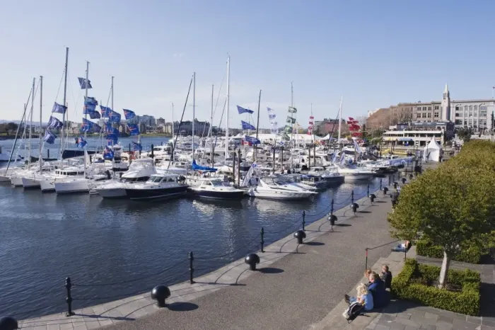 Framed Print : Boats on James Bay Inner Harbour, Victoria, Vancouver Island, British Columbia Framed Print : Boats on James Bay Inner Harbour, Victoria, Vancouver Island, British Columbia