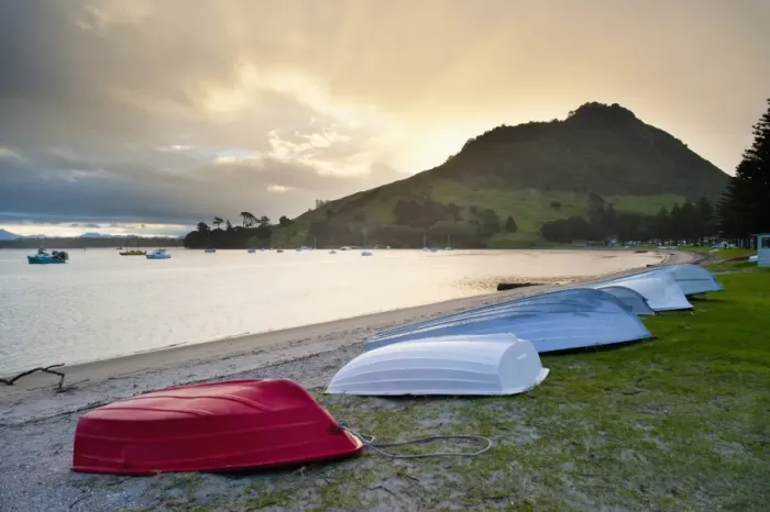 Framed Print : Boats at Mount Maunganui at sunset, Tauranga, North Island, New Zealand, Pacific Framed Print : Boats at Mount Maunganui at sunset, Tauranga, North Island, New Zealand, Pacific