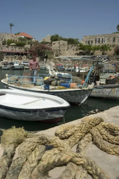 Framed Print : Boats in old port harbour Framed Print : Boats in old port harbour
