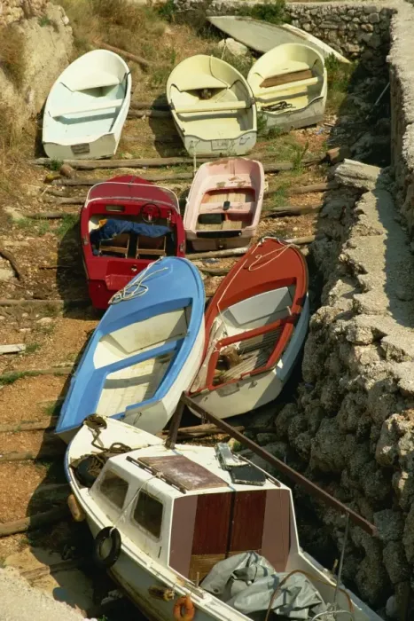 Framed Print : Boats, Sveta Nedelja, Hvar Island, Croatia, Europe Framed Print : Boats, Sveta Nedelja, Hvar Island, Croatia, Europe