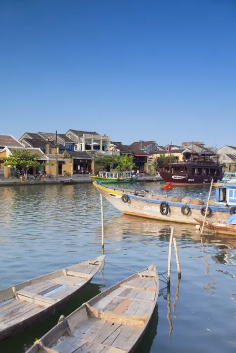 Framed Print : Boats on Thu Bon River, Hoi An, UNESCO World Heritage Site, Quang Nam, Vietnam, Indochina, Southeast Asia, Asia Framed Print : Boats on Thu Bon River, Hoi An, UNESCO World Heritage Site, Quang Nam, Vietnam, Indochina, Southeast Asia, Asia