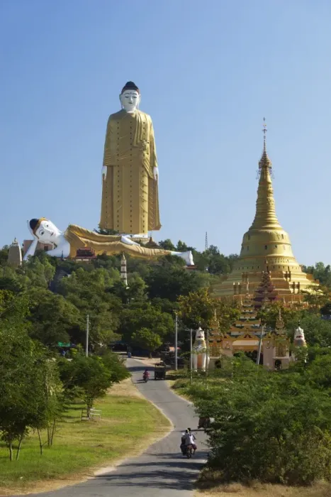 Framed Print : Bodhi Tataung, the worlds tallest standing Buddha at 424 feet, near Monywa, Monywa Region, Myanmar (Burma), Asia Framed Print : Bodhi Tataung, the worlds tallest standing Buddha at 424 feet, near Monywa, Monywa Region, Myanmar (Burma), Asia