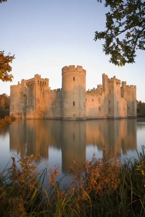 Framed Print : Bodiam Castle, East Sussex, England, United Kingdom, Europe Framed Print : Bodiam Castle, East Sussex, England, United Kingdom, Europe