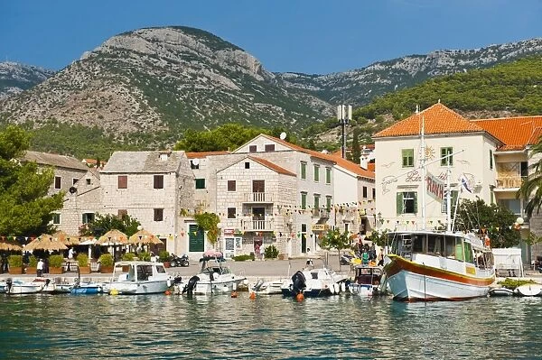 Bol Town, Brac Island, Dalmatian Coast, Adriatic, Croatia, Europe