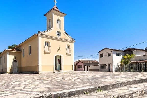 Bom Jesus Church, Diamantina, UNESCO World Heritage Site, Minas Gerais, Brazil, South America