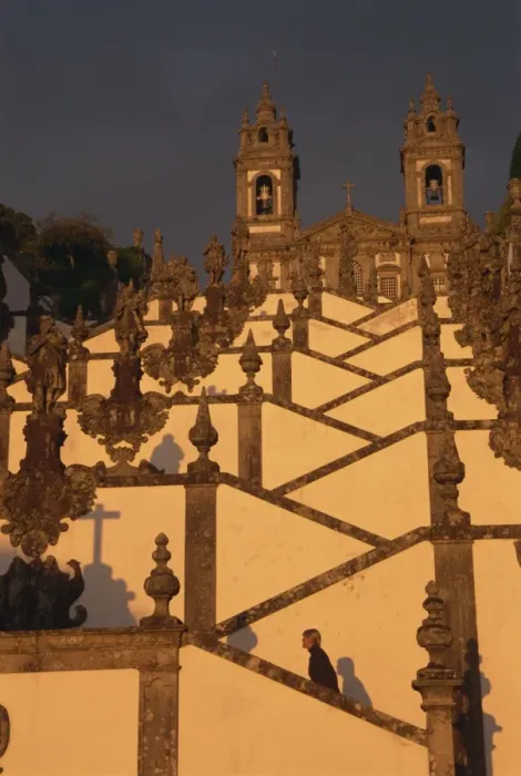 Framed Print : Bom Jesus do Monte Baroque staircase, Braga, Minho, Portugal, Europe Framed Print : Bom Jesus do Monte Baroque staircase, Braga, Minho, Portugal, Europe