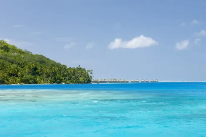 Framed Print : Bora-Bora, Leeward group Framed Print : Bora-Bora, Leeward group