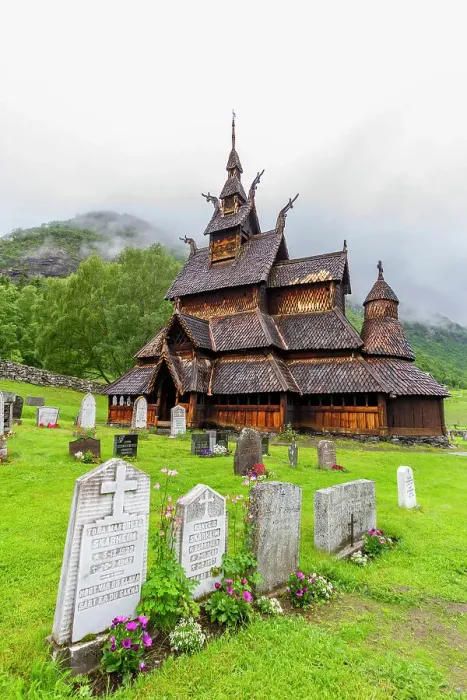 Framed Print : Borgund stave church, a triple-nave stave church of the Sogn-type, built around AD 1180, Borgund, Vestland, Norway, Scandinavia, Europe Framed Print : Borgund stave church, a triple-nave stave church of the Sogn-type, built around AD 1180, Borgund, Vestland, Norway, Scandinavia, Europe