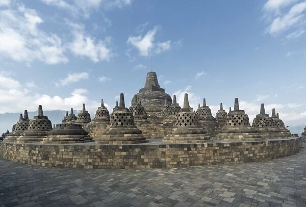 Borobudur Buddhist Temple, UNESCO World Heritage Site, Java, Indonesia, Southeast Asia, Asia