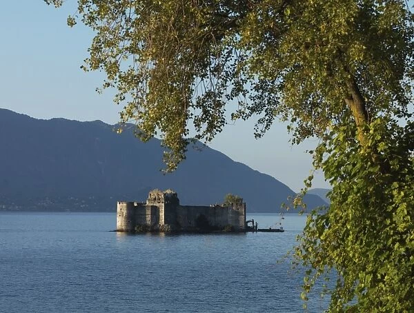 The Borromeos castles, Cannobio, Lake Maggiore, Italian Lakes, Piedmont