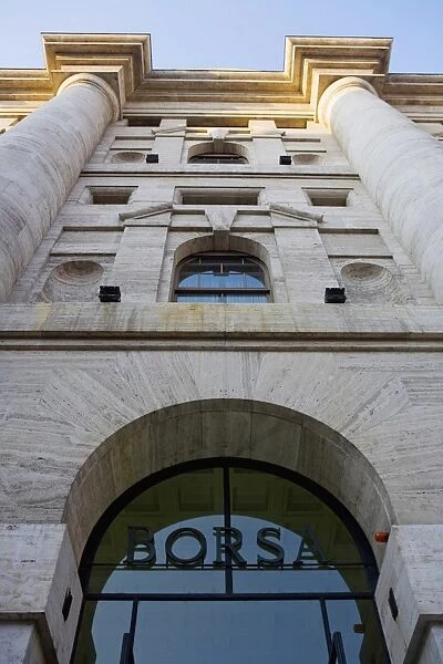 Borsa (Stock Exchange), Milan, Lombardy, Italy, Europe