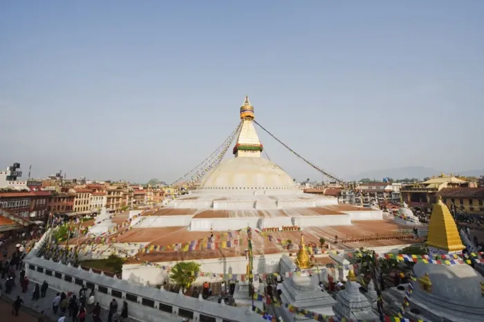 Framed Print : Boudha Stupa (Chorten Chempo), Boudhanath, Kathmandu, Nepal, Asia Framed Print : Boudha Stupa (Chorten Chempo), Boudhanath, Kathmandu, Nepal, Asia