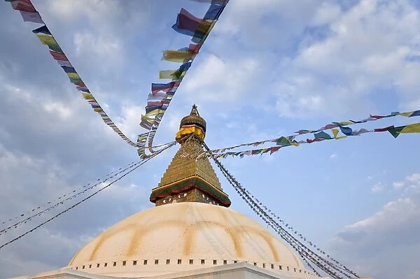 Boudhanath, UNESCO World Heritage Site, Kathmandu, Nepal, Asia