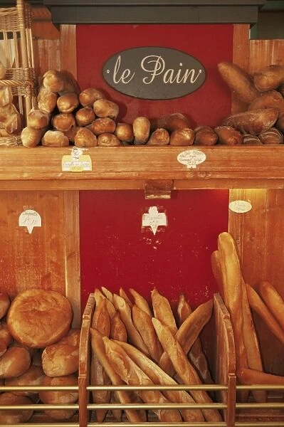 Boulangerie, Ile Rousse, Corsica, France, Europe
