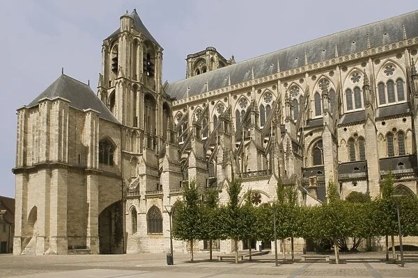 Bourges cathedral, UNESCO World Heritage Site, Bourges, Cher, France, Europe