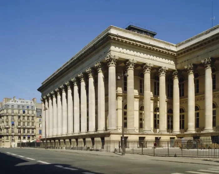 Framed Print : The Bourse (Stock Exchange), Paris, France, Europe Framed Print : The Bourse (Stock Exchange), Paris, France, Europe