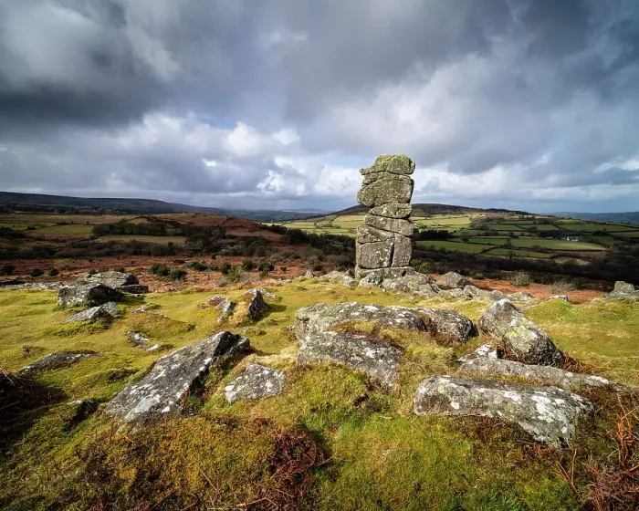 Framed Print : Bowerman's Nose, Dartmoor National Park, Devon, England, United Kingdom, Europe