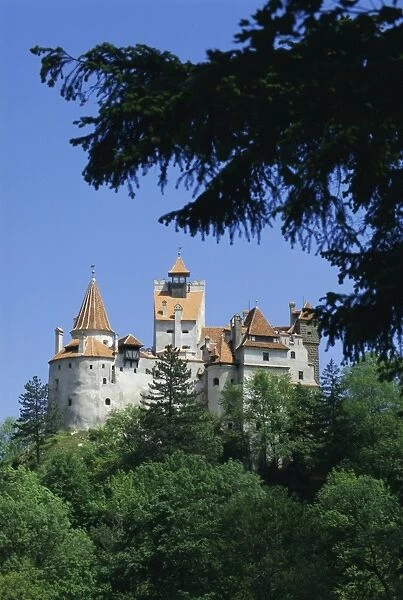 Bran castle (Draculas castle), Transylvania, Romania, Europe