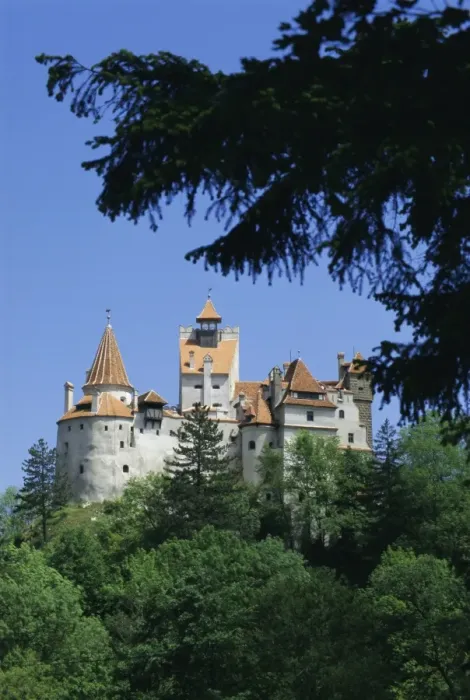 Framed Print : Bran castle (Draculas castle), Transylvania, Romania, Europe Framed Print : Bran castle (Draculas castle), Transylvania, Romania, Europe