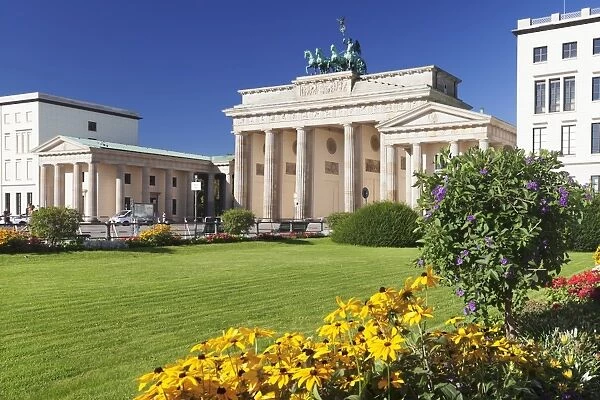 Brandenburger Tor (Brandenburg Gate), Pariser Platz Square, Berlin Mitte, Berlin