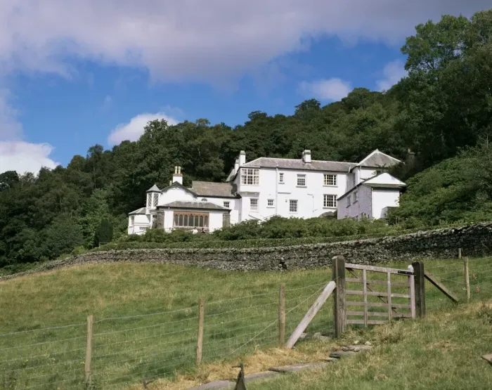 Framed Print : Brantwood, home of the writer John Ruskin between 1872 and 1900, Cumbria