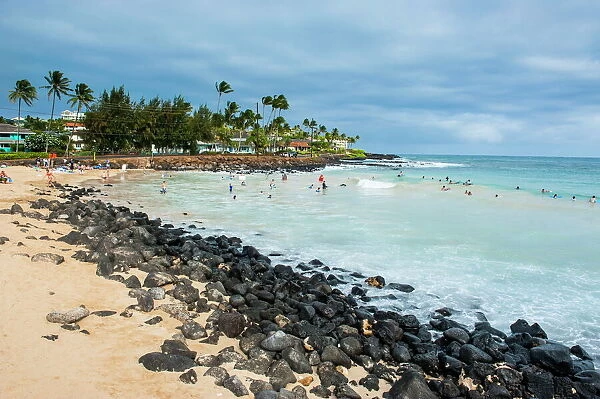 Brennecke Beach, Kauai, Hawaii, United States of America, Pacific
