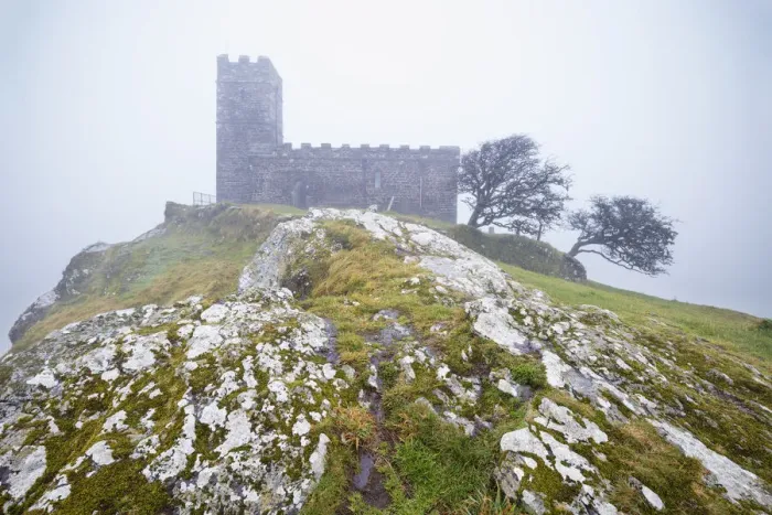 Framed Print : Brent Tor church in early morning fog, North Brentor, Dartmoor National Park, Devon Framed Print : Brent Tor church in early morning fog, North Brentor, Dartmoor National Park, Devon