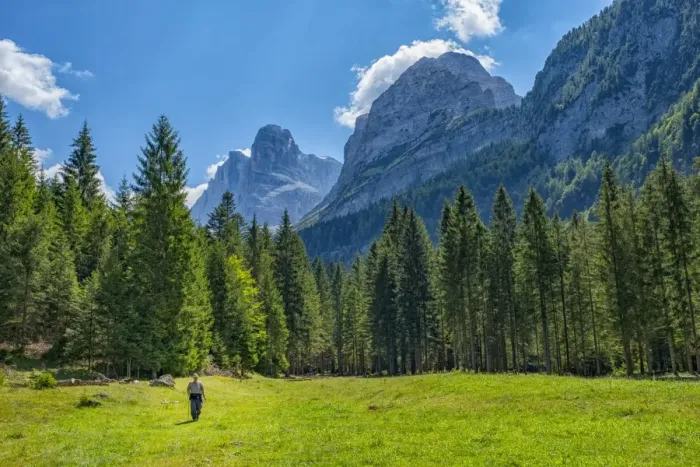 Framed Print : Brenta Mountain range, Rendena Valley, Trentino, Italy, Europe Framed Print : Brenta Mountain range, Rendena Valley, Trentino, Italy, Europe