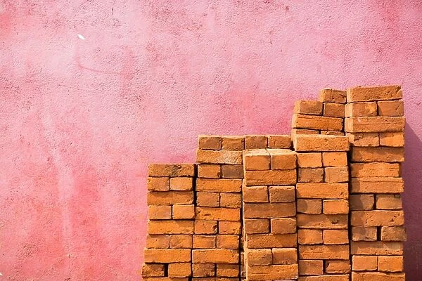 Bricks, Negombo, Sri Lanka, Asia