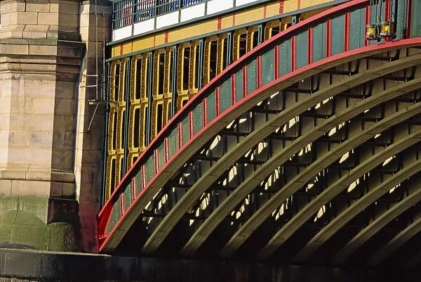 Bridge detail, London, England, United Kingdom, Europe