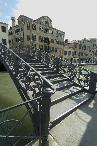 Bridge entrance to historic Ghetto over canal
