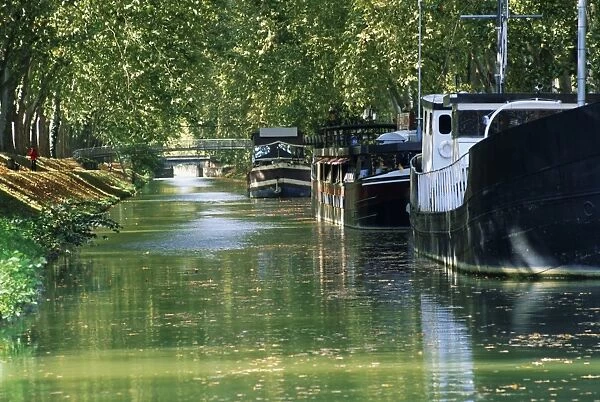 Brienne Canal, Toulouse, Haute-Garonne, Midi-Pyrenees, France, Europe