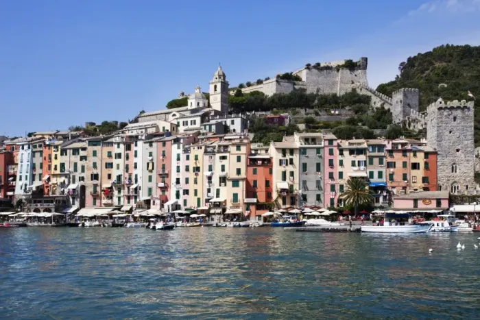 Framed Print : Brightly painted houses and medieval Town Walls by the Marina at Porto Venere, Cinque Terre, UNESCO World Heritage Site, Liguria, Italy, Mediterranean, Europe Framed Print : Brightly painted houses and medieval Town Walls by the Marina at Porto Venere, Cinque Terre, UNESCO World Heritage Site, Liguria, Italy, Mediterranean, Europe