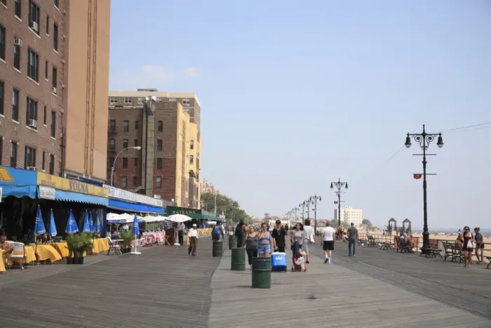 Framed Print : Brighton Beach Boardwalk, Little Russia, Brooklyn, New York City, United States of America Framed Print : Brighton Beach Boardwalk, Little Russia, Brooklyn, New York City, United States of America