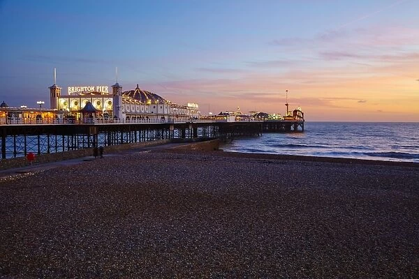 Brighton Pier, Brighton, Sussex, England, United Kingdom, Europe