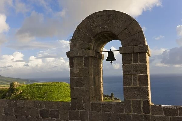 Brimstone Hill Fortress, 18th century compound, largest and best preserved fortress in the Caribbean, Brimstone Hill Fortress National Park, UNESCO World Heritage Site, St. Kitts, Leeward Islands, West Indies, Caribbean
