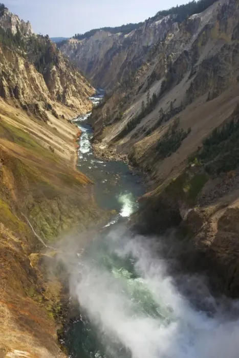 Framed Print : Brink of Lower Falls of Yellowstone River, Grand Canyon of the Yellowstone, Yellowstone National Park, UNESCO World Heritage Site, Wyoming, United States of America, North America Framed Print : Brink of Lower Falls of Yellowstone River, Grand Canyon of the Yellowstone, Yellowstone National Park, UNESCO World Heritage Site, Wyoming, United States of America, North America