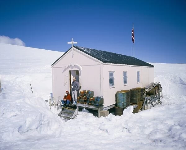 British Antarctic Survey summer only base Damoy, on Wiencke Island, Antarctic Pensinula