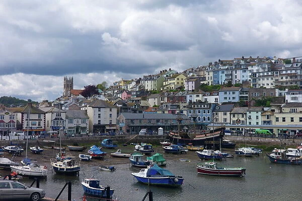 Brixham harbour, Devon, England, United Kingdom, Europe