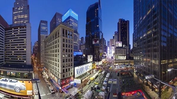 Broadway looking towards Times Square, Manhattan, New York City, New York