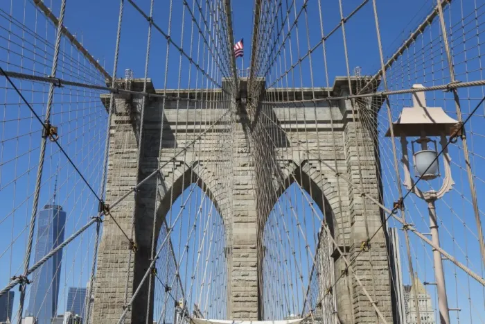 Framed Print : Brooklyn Bridge detail, Brooklyn, New York City, New York, United States of America, North America Framed Print : Brooklyn Bridge detail, Brooklyn, New York City, New York, United States of America, North America