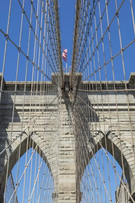 Framed Print : Brooklyn Bridge detail, Brooklyn, New York City, New York, United States of America, North America Framed Print : Brooklyn Bridge detail, Brooklyn, New York City, New York, United States of America, North America