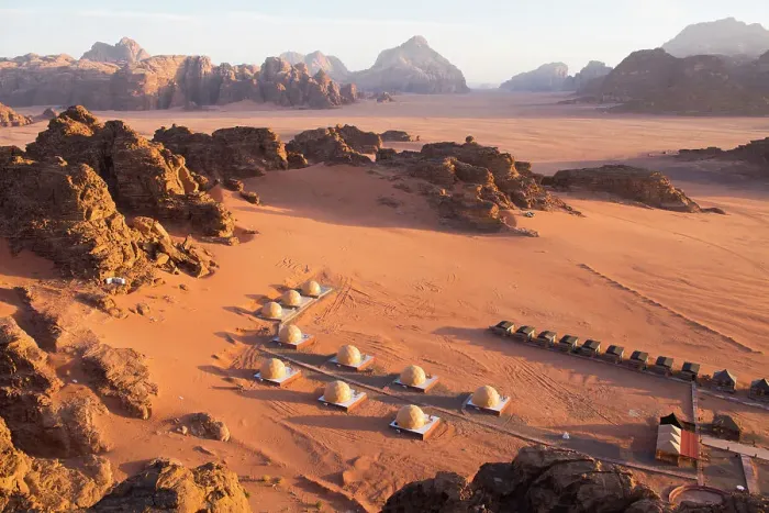 Framed Print : Bubble tents camp in Wadi Rum, UNESCO World Heritage Site, Jordan, Middle East Framed Print : Bubble tents camp in Wadi Rum, UNESCO World Heritage Site, Jordan, Middle East