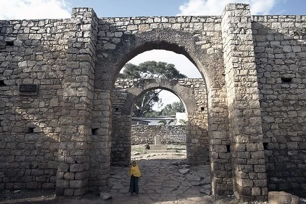 The Buda gate, one of six gates leading into the ancient walled city of Harar