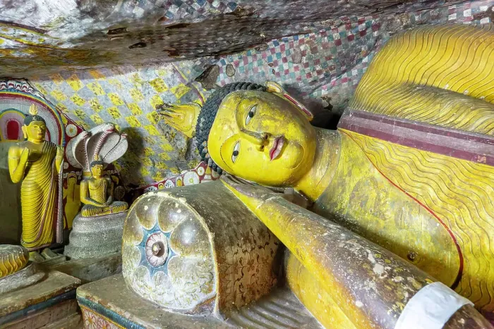 Framed Print : Buddha figures inside Dambulla cave Buddhist temple complex, UNESCO World Heritage Site, Sri Lanka, Asia Framed Print : Buddha figures inside Dambulla cave Buddhist temple complex, UNESCO World Heritage Site, Sri Lanka, Asia